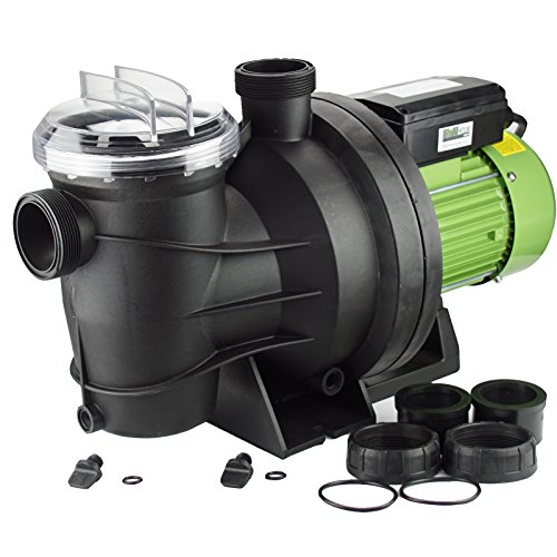 TRUTZHOLM&reg; Schwimmbadpumpe Poolpumpe Filterpumpe Pumpe 550W / 800 W (800W / 15m&sup3;l/h)