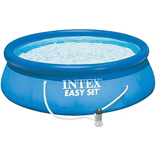 INTEX Swimming Pool Easy Set 28132GN - Pool, Filterpumpe und Filtereinsatz 366x76cm