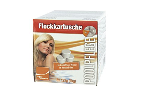 Steinbach Poolchemie Flockungskartusche, Aquacorrect, 125 g / 1 kg